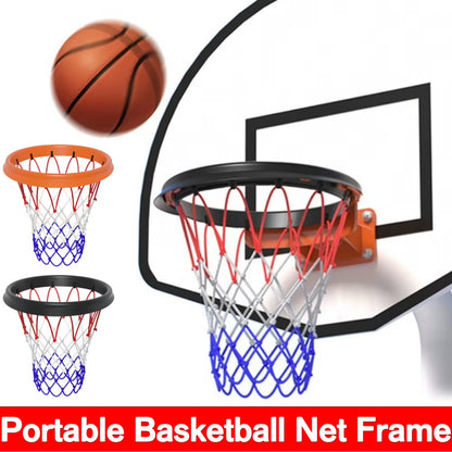Portable Basketball Net Frame PU Accessories Basketball Net Removable Professional Net Basketball Indoor and Outdoor Accessories
