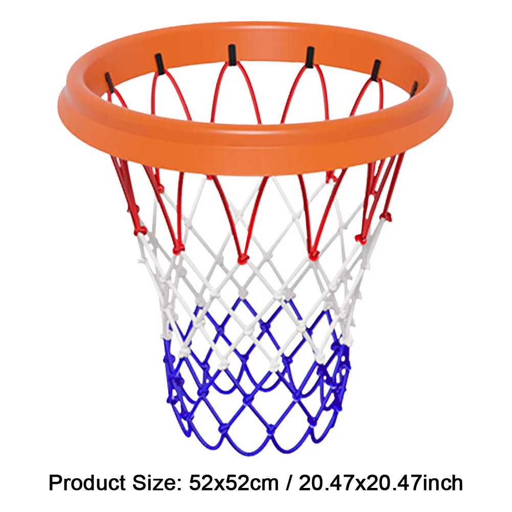 Portable Basketball Net Frame PU Accessories Basketball Net Removable Professional Net Basketball Indoor and Outdoor Accessories